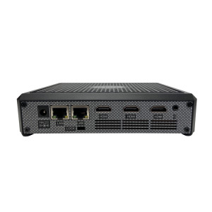 Black Box EMD5004-R DVI KVM-over-IP Multi-Source Receiver, Quad-Monitor, 4K, HDMI, Audio
